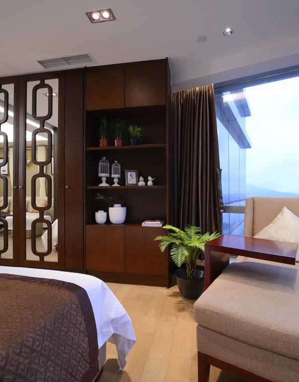 Yousu Hotel & Apartment Nanjing Xuanwu Lake Jinmao Plaza Branch Rom bilde