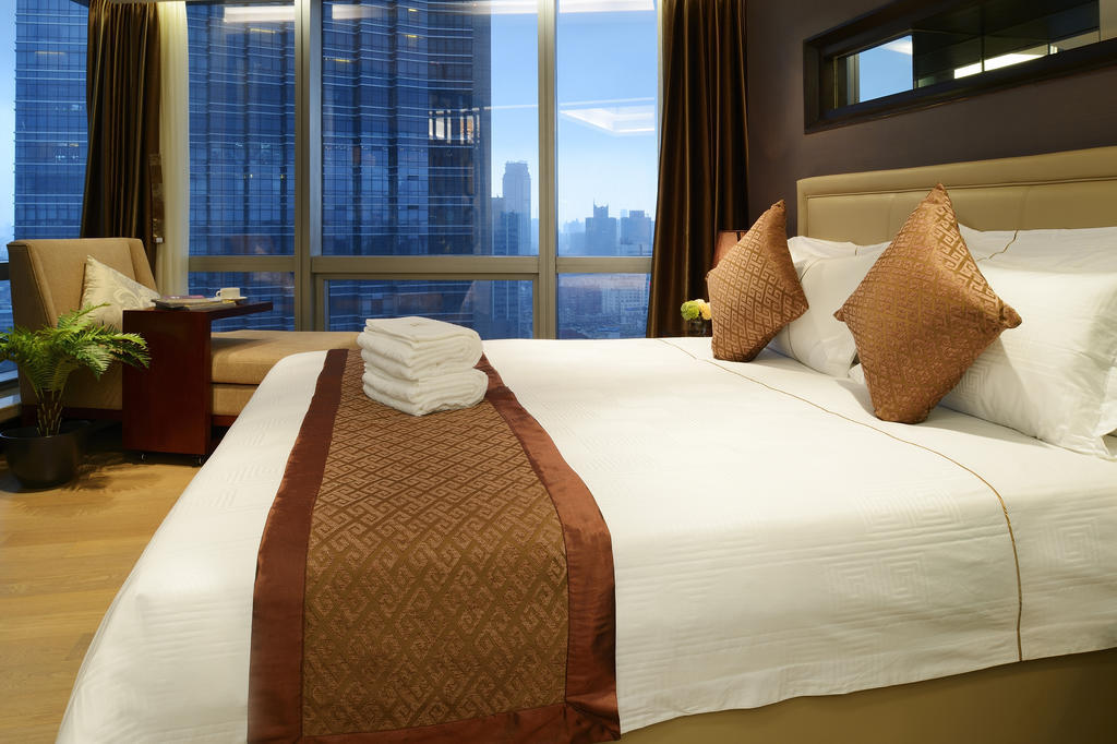 Yousu Hotel & Apartment Nanjing Xuanwu Lake Jinmao Plaza Branch Rom bilde